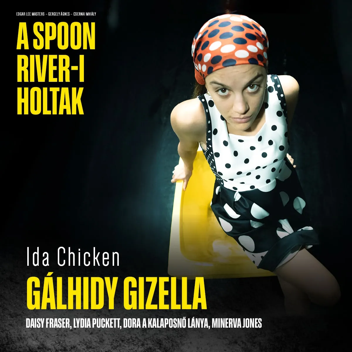 A Spoon-riveri holtak — színpadkép