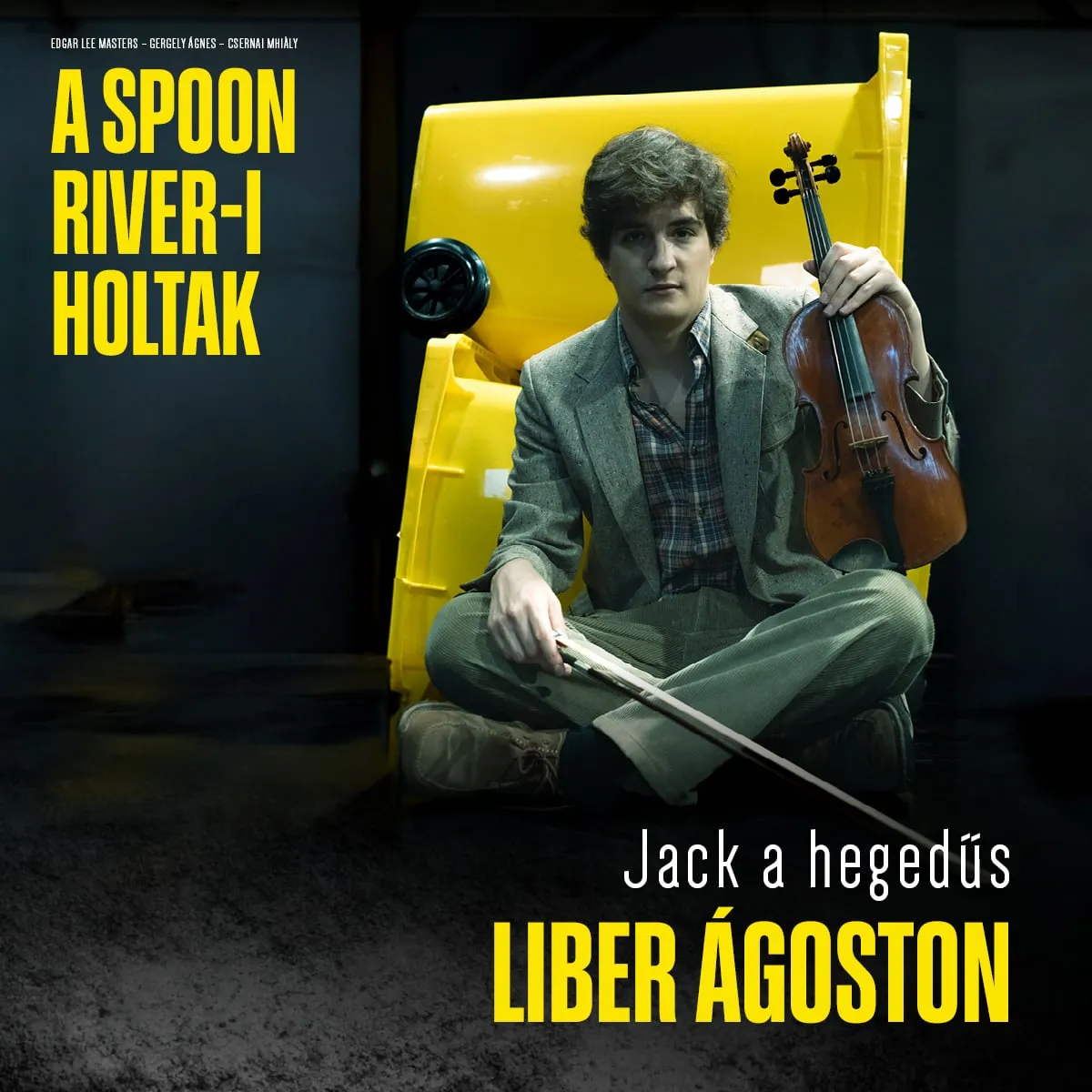 A Spoon-riveri holtak — színpadkép